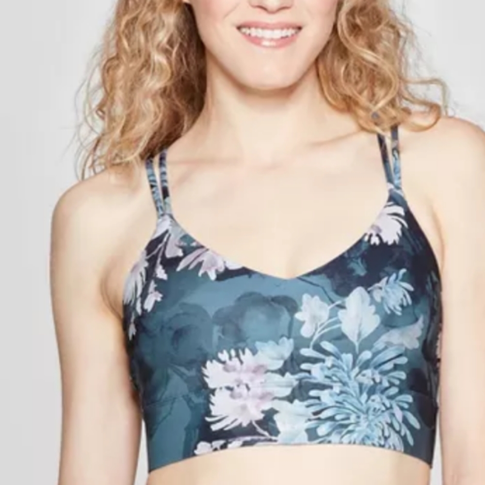 Women's Performance Floral Sports Bra